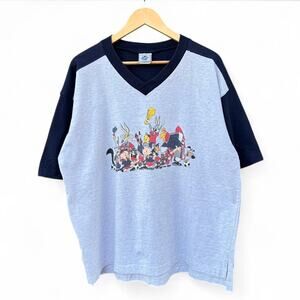 Vintage 1994 usa world cup x looney tunes soccer jersey shirt